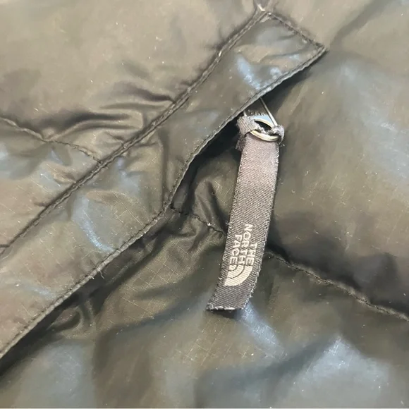 The North Face Vest Black 600 Goose Down Insulated Puffer Outdoors Boys XL - Picture 3 of 16